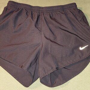 Nike Dri-Fit Tempo Running Shorts Black Lined Women's Small